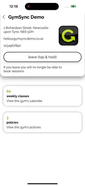 GymSync screenshot 7