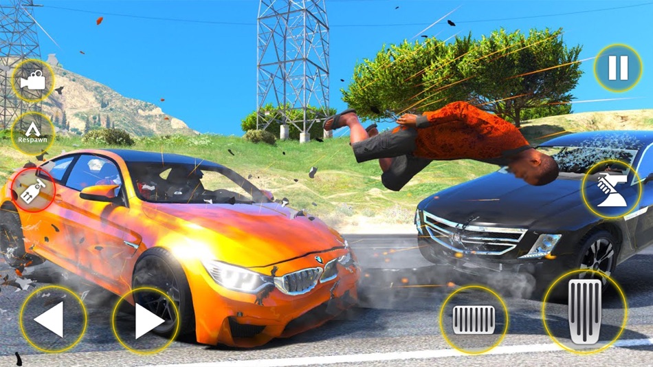 #2. Mega Ramp Car Crash Simulator (iOS) 由: Muhammad Rashid