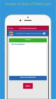 us citizenship test with voice iphone capturas de pantalla 3