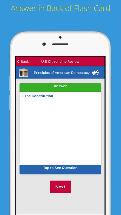 US Citizenship Test with Voice