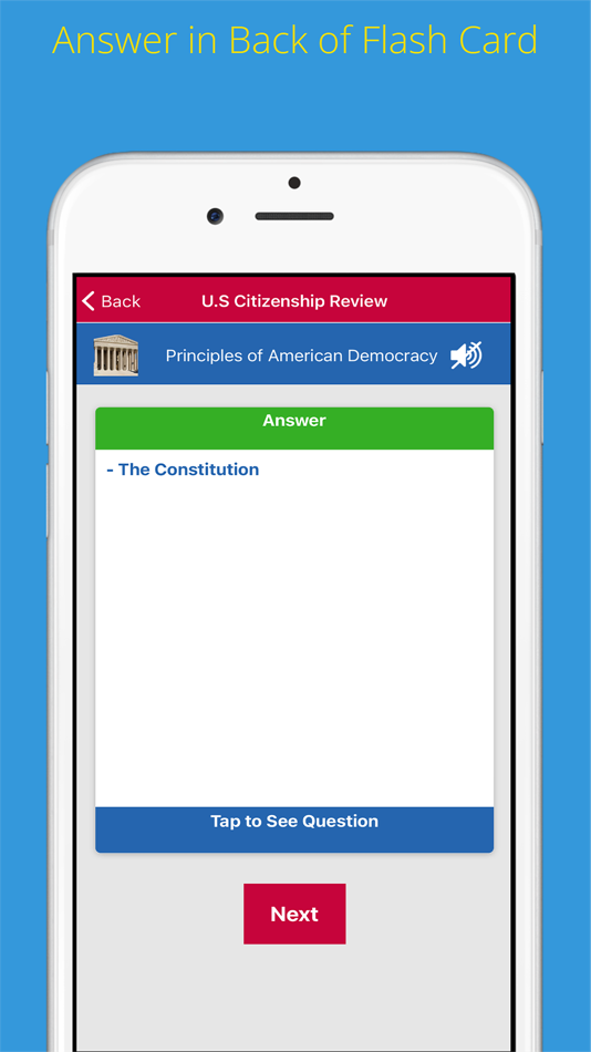 #3. US Citizenship Test with Voice (iOS) Podle: dante chu