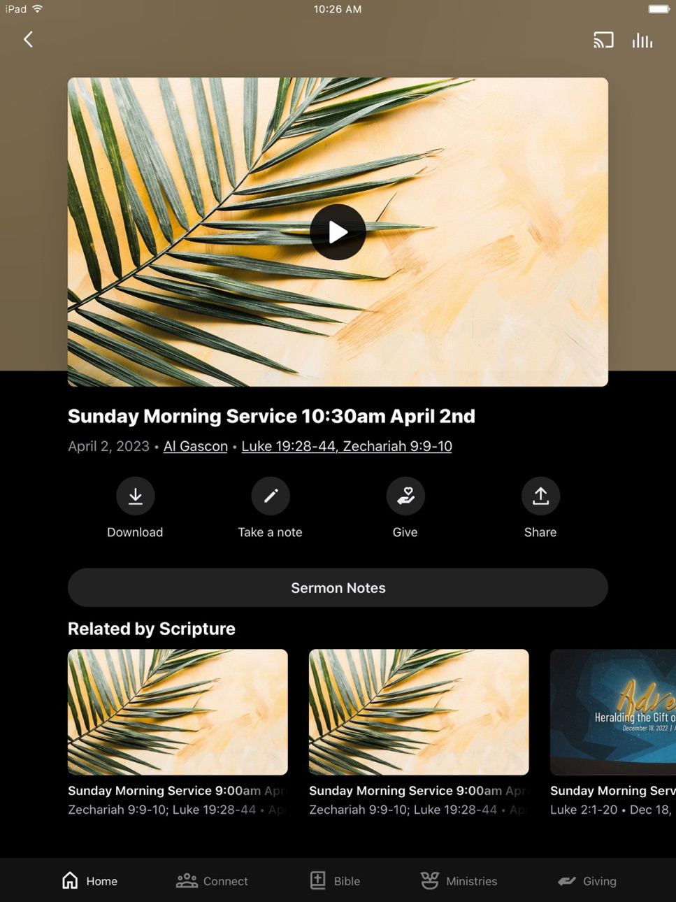 iPad screenshot