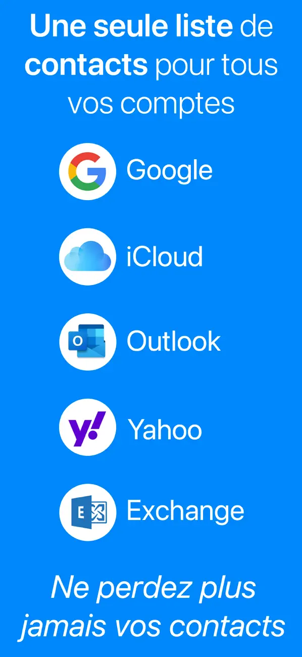 Screenshot #2 pour Contacts Sync Pro
