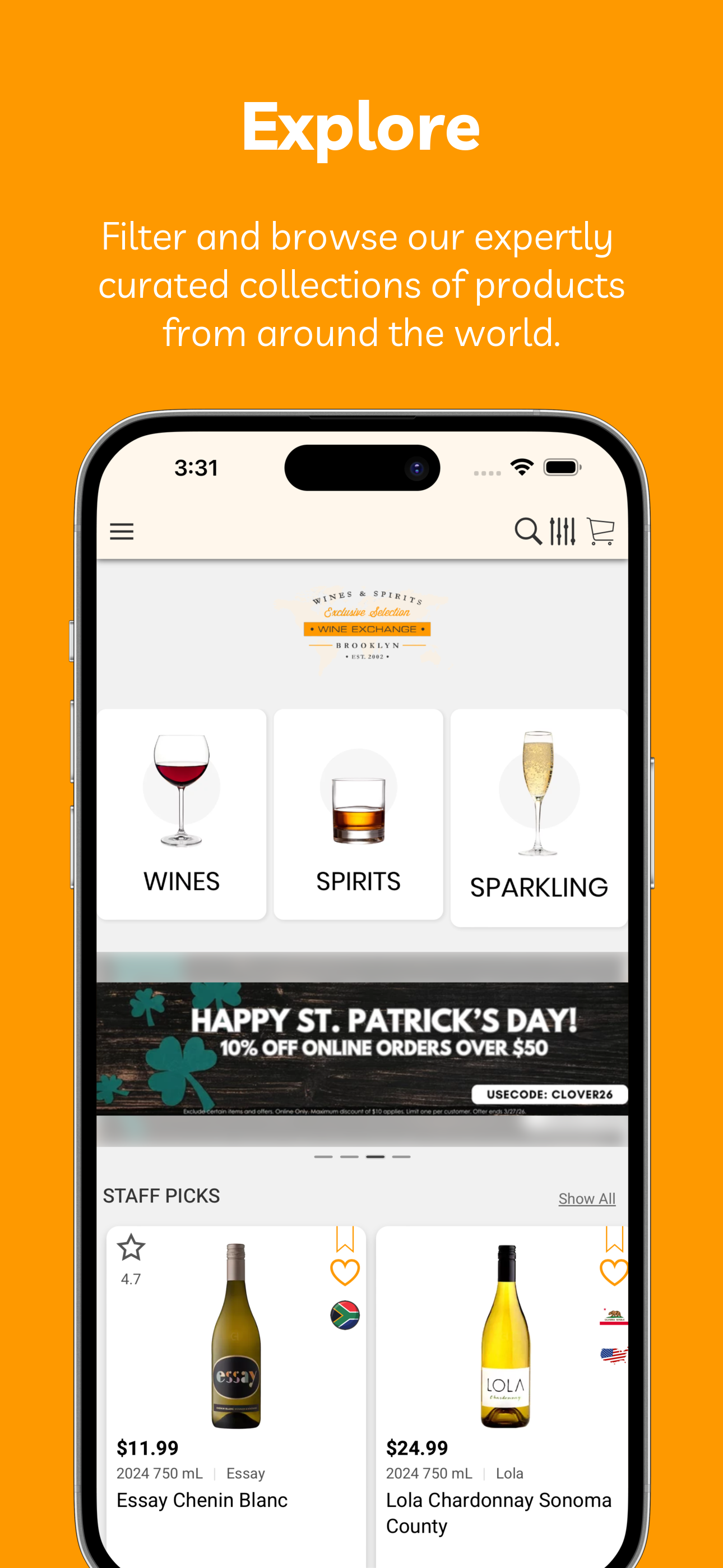 Wine Exchange BKN screenshot 1