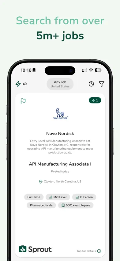 Sprout - AI Job Search screenshot 2