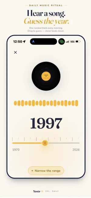 Yestr Music screenshot 1