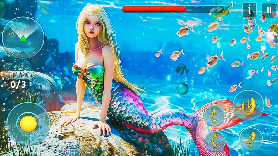 #5. Princess Mermaid Simulator 3D (iOS) بواسطة: BLEEDING EDGE STUDIO LTD