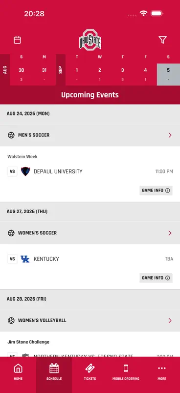 Ohio State Buckeyes screenshot 2 of 7