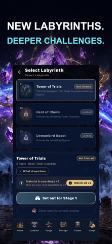 Corebound Labyrinth RPG Screenshot 7 of 8