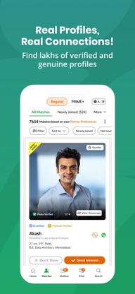 Gujarati Matrimony® Shaadi App screenshot 2