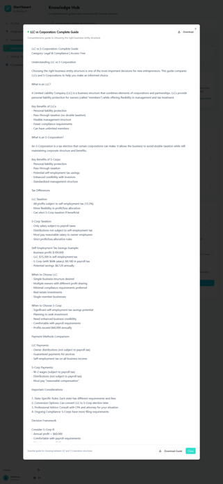 StartSmart by NexTax.AI Screenshot 8 of 10