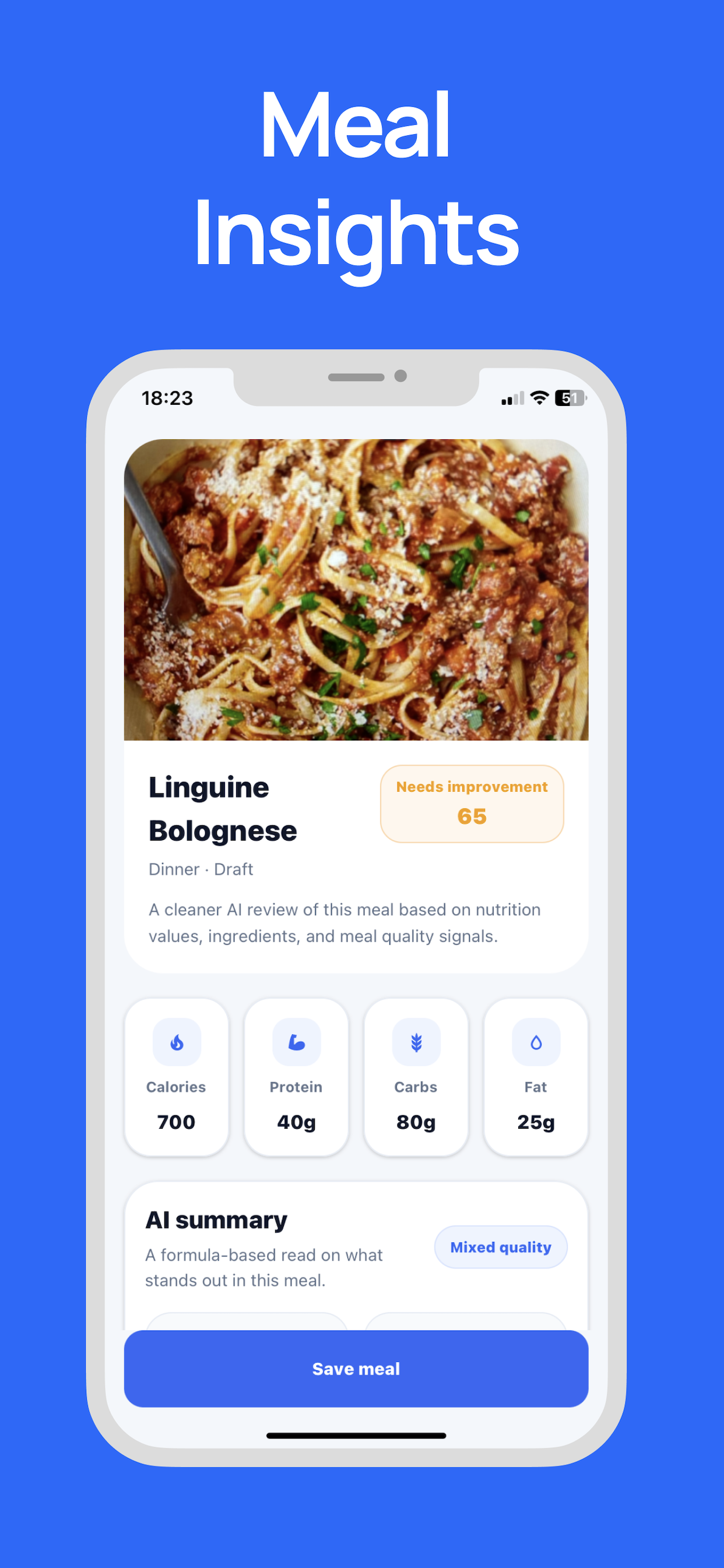 FixMyDiet: Calorie & Macro AI screenshot 3