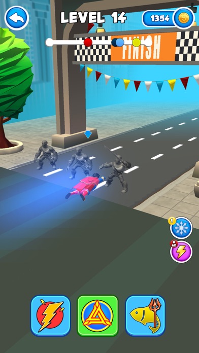 Stickman Hero Shifting Game Screenshot