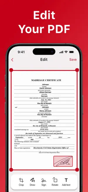 PDF Scanner & Editor + screenshot 2