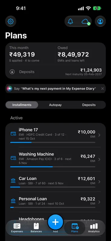 My Expense Diary screenshot 3 of 6