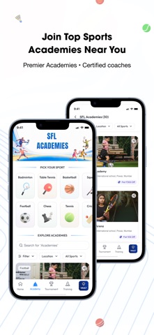 SFL: Sports Coaching Academy iPhone screenshot 2