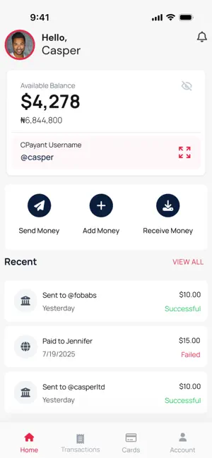 CPayant screenshot 2