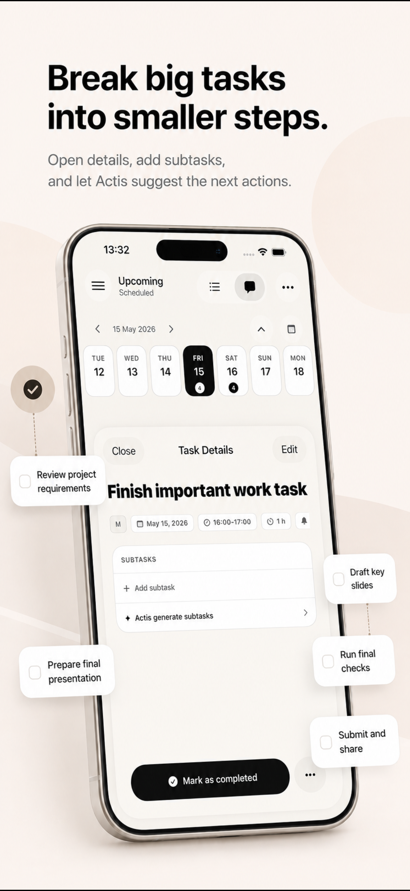 ACTIS: AI To-Do List Planner