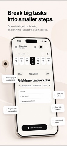 ACTIS: AI To-Do List Planner Screenshot 9 of 10