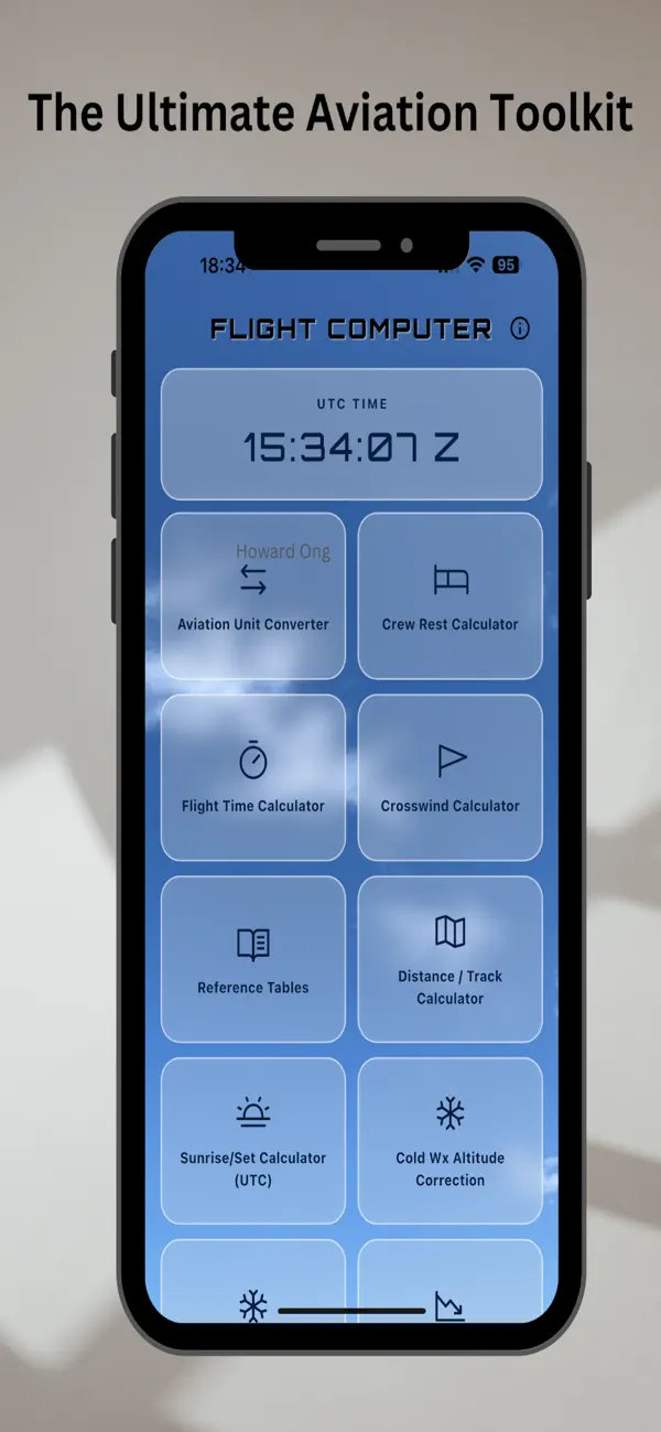 #1. Flight Computer E6B & Toolbox (iOS) Podle: AYLIN BICEN