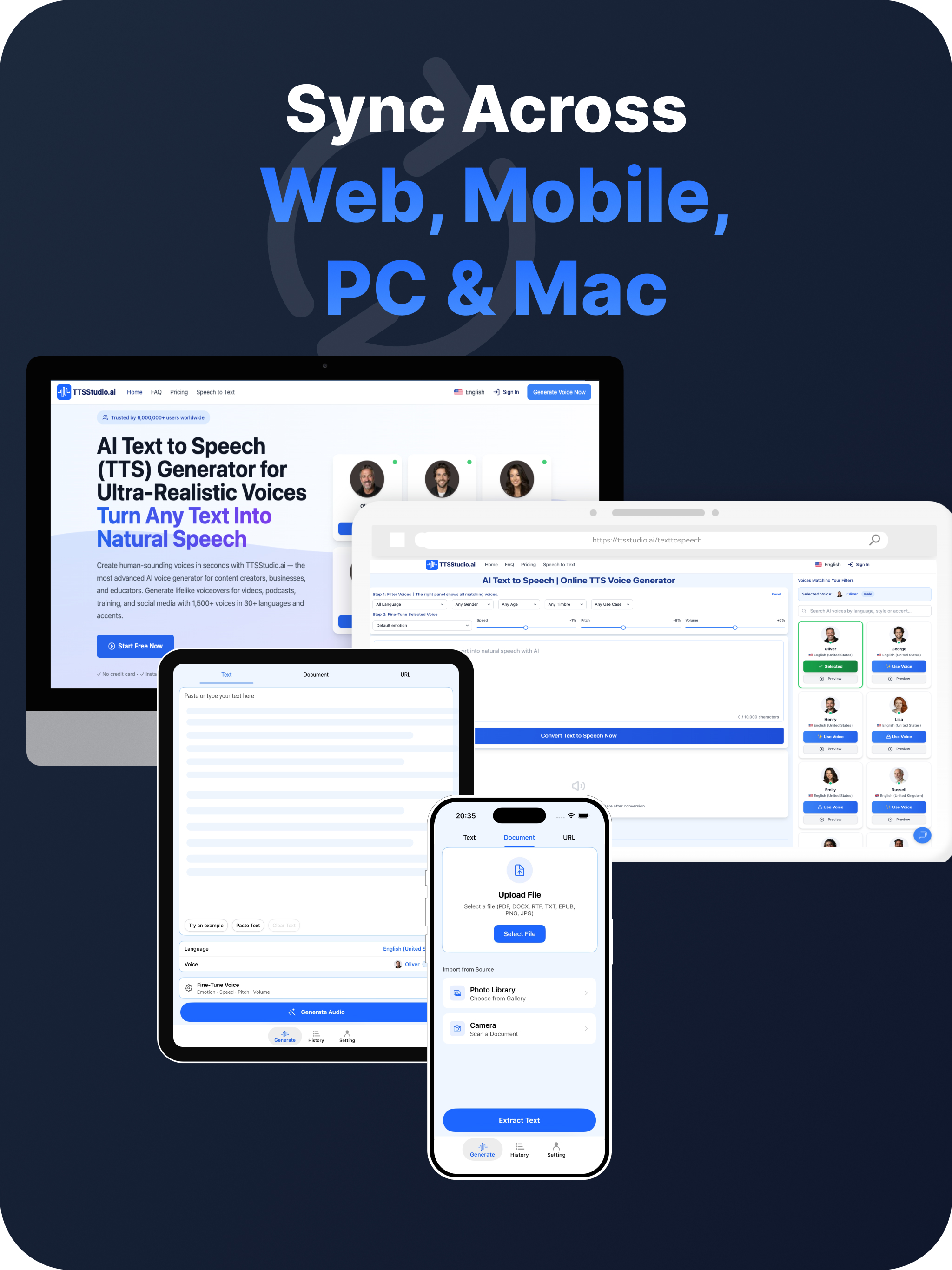 AI Voice TTS – Text to Speech