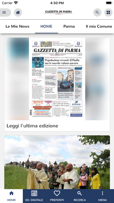 La Gazzetta di Parma Screenshot