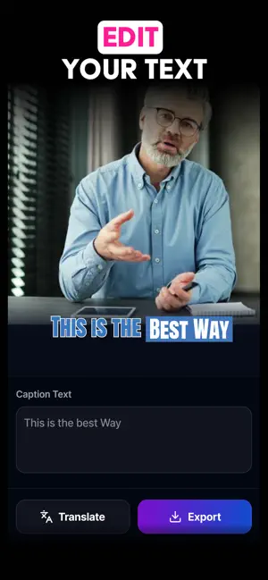Captions for Video: CaptionKit screenshot 1