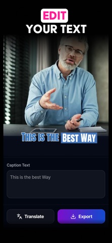Captions for Video: CaptionKit Screenshot 1 of 5