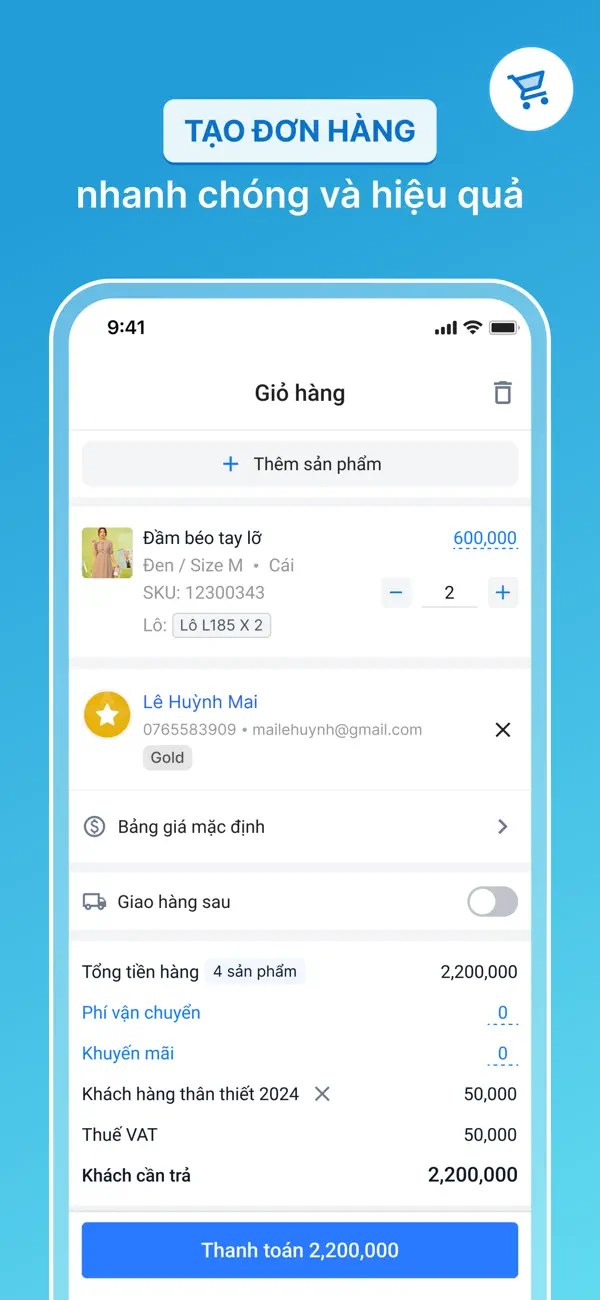 Screenshot #3 pour Haravan POS