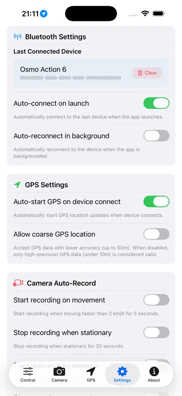 GPS for Action screenshot 6 of 7
