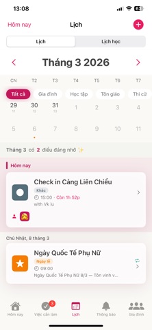 Lịch Nhà screenshot