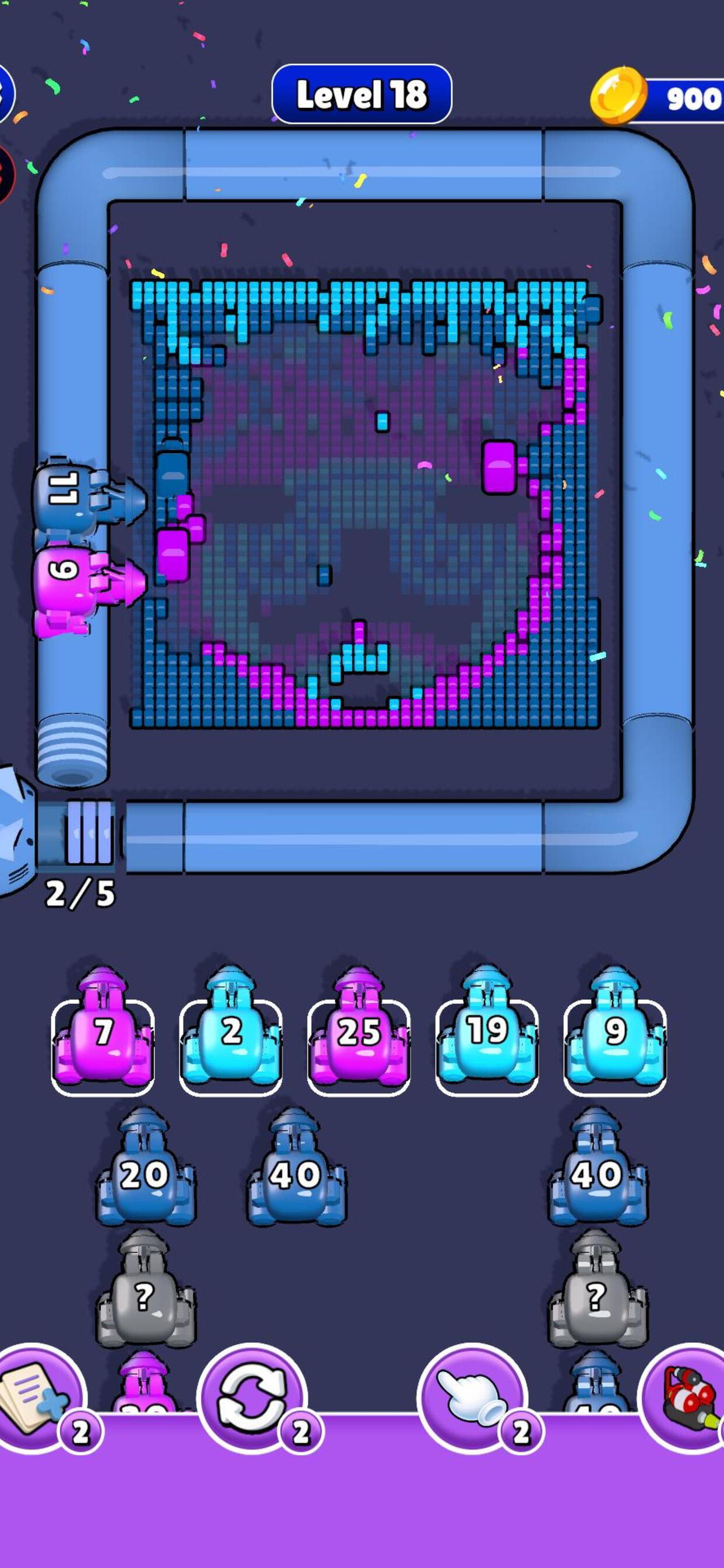 Pixel Loop Color Shooter screenshot 3