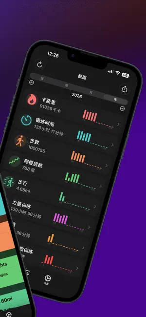 TrainSum：健身数据总结与回顾 截图