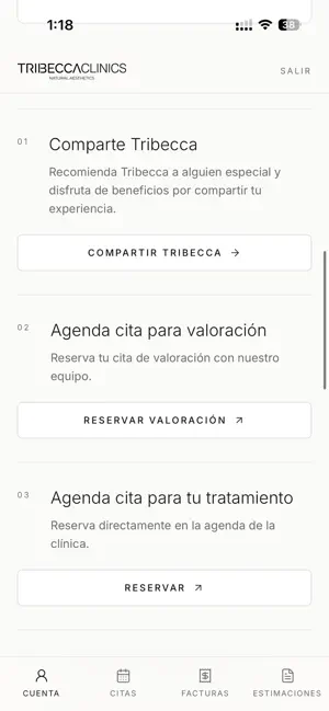 TRIBECCA BEAUTY HUB screenshot 1