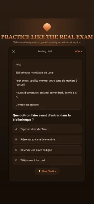 TEF & TCF Canada French Prep screenshot 3