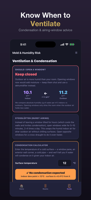 Mold & Humidity Risk Screenshot 2 of 3