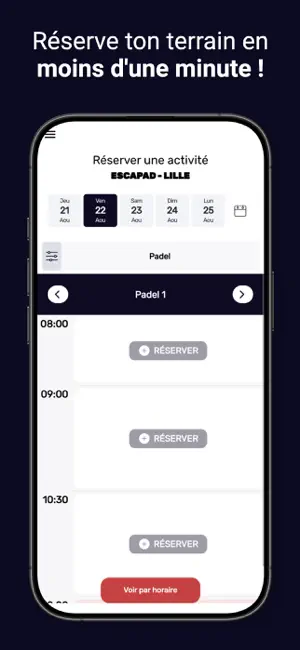 ESCAPAD Padel screenshot 3