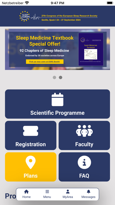 Sleep Europe 2024 Screenshot