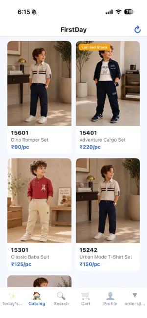 FirstDay Kidswear screenshot 1