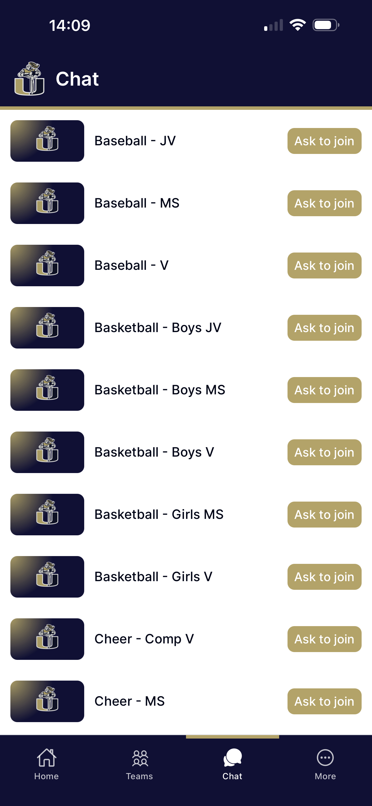 UC Athletics screenshot 4