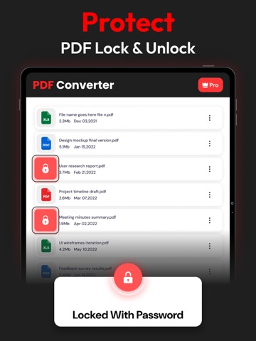 PDF Converter-Scan Word to PDF iPad screenshot