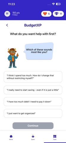 SIMMER: Financial Wellness iPhone screenshot