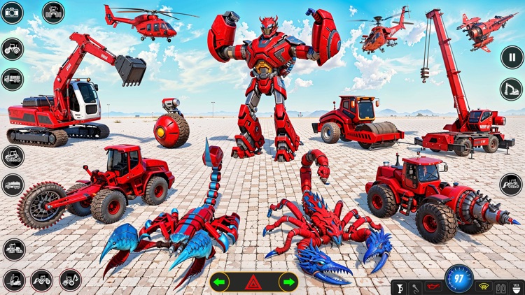 Scorpion Robot Car Shooting