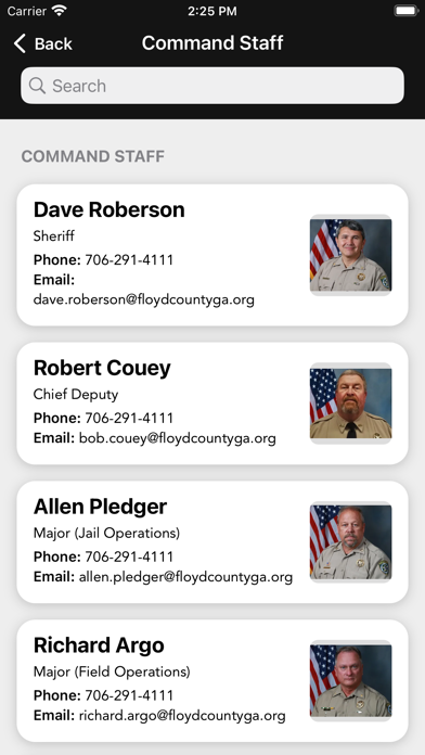 Floyd County Sheriff Georgia Screenshot
