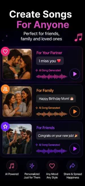 Sone Music : AI Song Generator screenshot 2