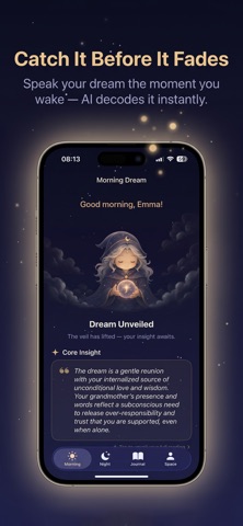 PillowTalk: AI Dream Journal iPhone screenshot