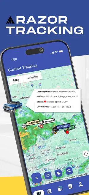 Razor Tracking GO screenshot 1
