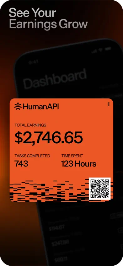 Human API — Get Paid by AI screenshot 3