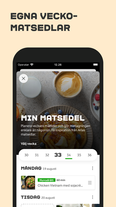 Arla Mat - Recept Screenshot