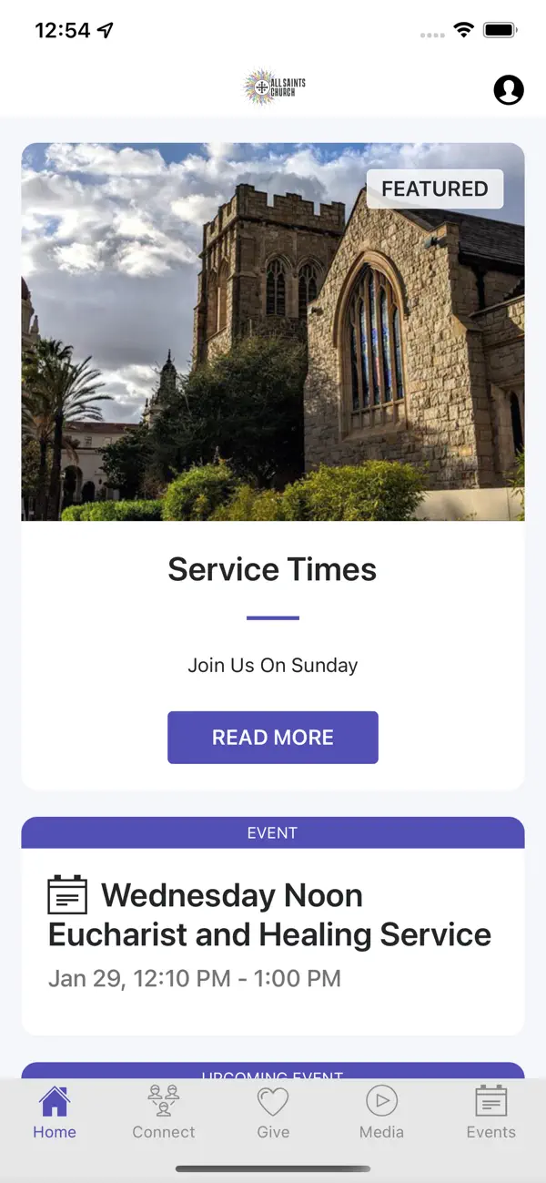 Screenshot #1 pour All Saints Church Pasadena